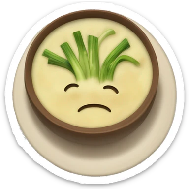 Potatoe and leek soup sticker
