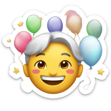 happy birthday sign with the word Priya sticker