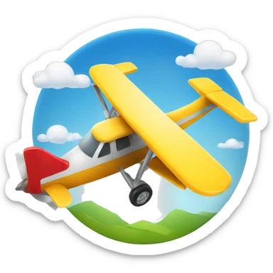 Labour Day with a plane sticker