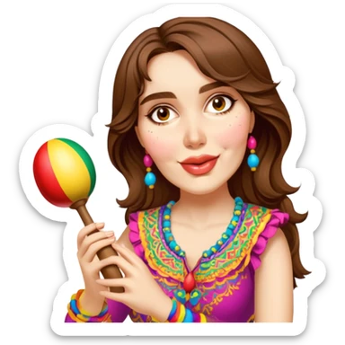 Maraca Player sticker