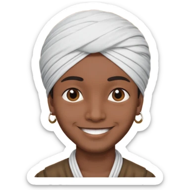 indian turban  boy sticker