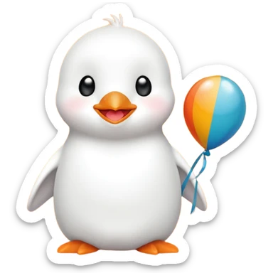 Colorful banner that says 'Bind IS Life!!!', in bright orange, and on top of the banner a winking little white happy penguin. Make sure that the banner says exactly the text above sticker