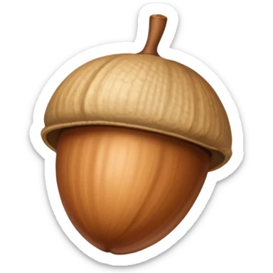 kacang acorn sticker