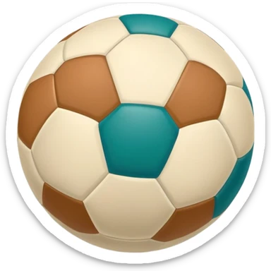 Kapibara énervé qui tape dans un ballon de foot sticker