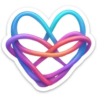 Te quiero infinito sticker