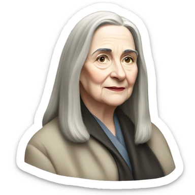 American novelist and essayist, Marilynne Robinson sticker