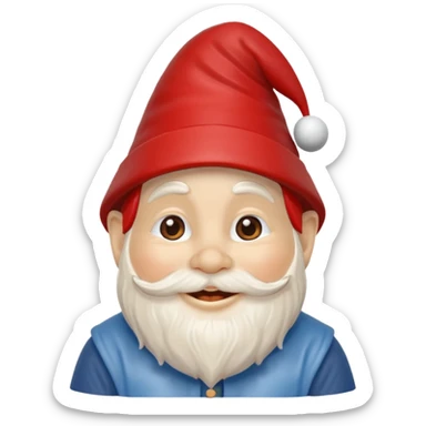 garden gnome sticker