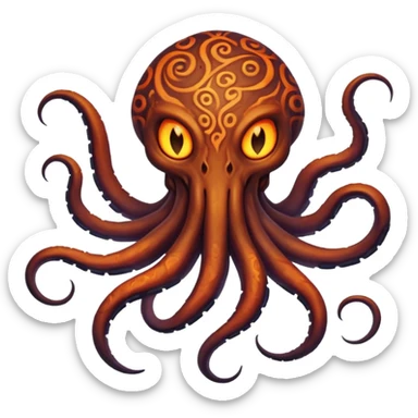 Shiny Fiery Dark Ugly Evil Realistic Glowing Eldritch Horror Cool Edgy Badass Emo Demonic Batty Dusky Punky Aural Bioluminescent Hideous Canine-Litten-Amaura-Salandit-Noibat-Flareon-Fakémon-fusion (full body) with intricate pattern markings sticker