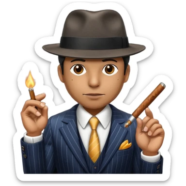 Peux tu me faire un gangster  🙏🏽  sticker