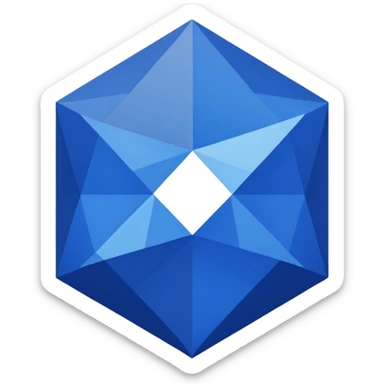 Make exactly as the cross is. Make the blue a little darker. ☩ The emoji is for X sticker