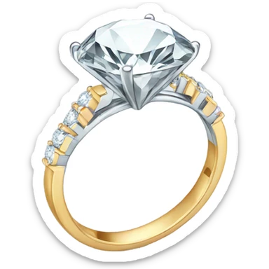 DIAMOND RING sticker