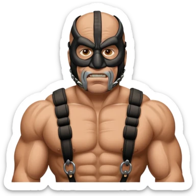 Bane from batman sticker
