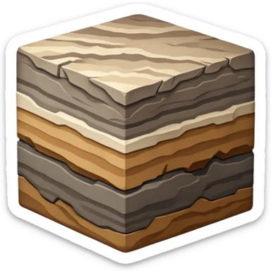 strata　cube sticker