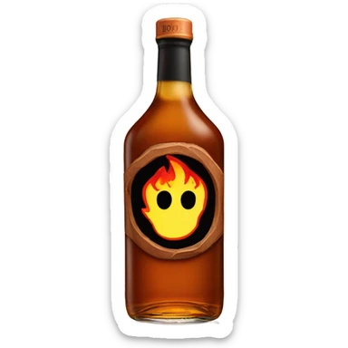 Fireball whiskey  sticker