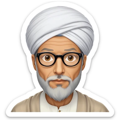 Jeff Goldblum dressed as _cinematic-realistic-portrait-of-suleiman-the-magnificent,-depicted-as-a-regal-ottoman-sultan-adorned-with-a-large,-white,-round,-tall-turban-and-a-majestic-grey-beard,-his-commanding-gaze-bathed-in-warm,-historic-lighting-that-exudes-timel sticker