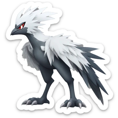  Cool Edgy Silvally full body sticker