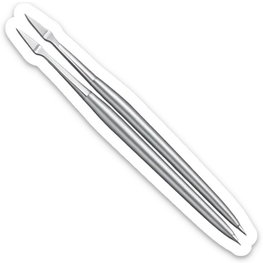 lash tweezers sticker