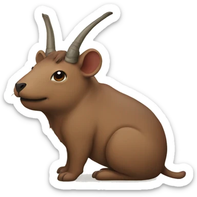Kapibara sticker