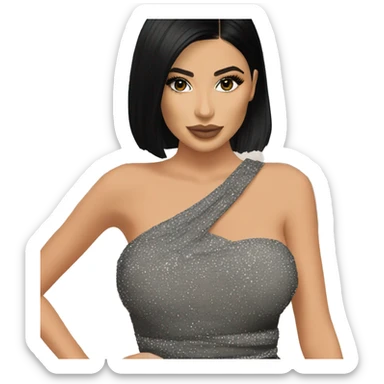 Kylie Jenner dress sticker