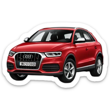 audi q3 sticker