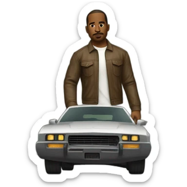 Grand theft auto sticker