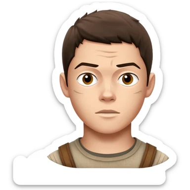 Thomas from The Maze Runner sticker