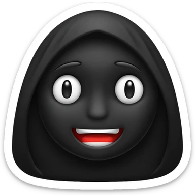 Emoji cœur gothique  sticker