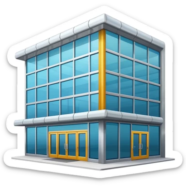gym facade sticker