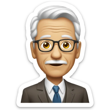 un abuelo millonario sticker