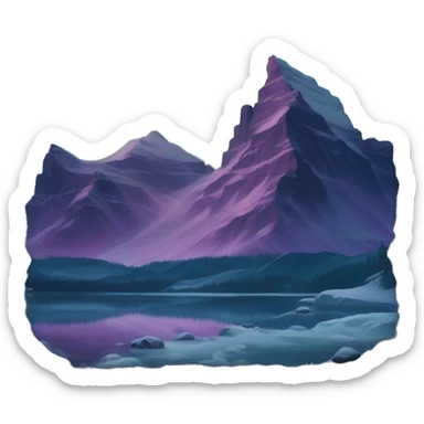 aurora borealis or northern lights sticker