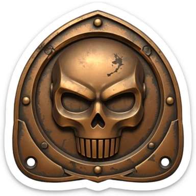 dirty old faction emblem sticker