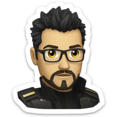 deus ex sticker