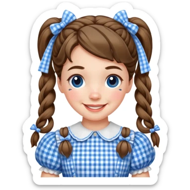 Dorothy Gale from the Wizard of Oz sticker