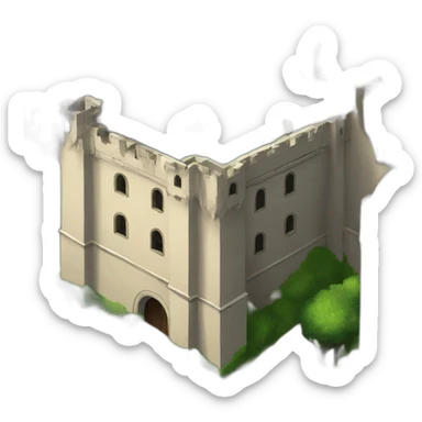 CASTLE MILITARY/Home/Dwelling Attack On Titan sticker