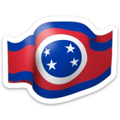 draw a flag of the state of Bahia in Brazil  sticker