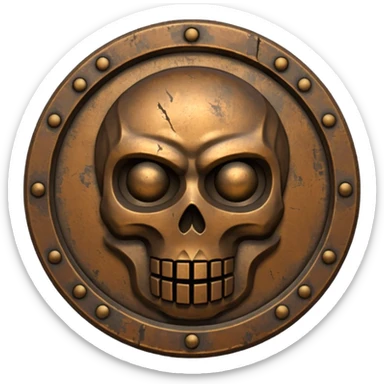 dirty old faction emblem sticker