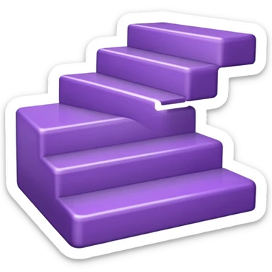 42 foot purple steps sticker
