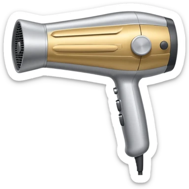 Secador de cabelo sticker