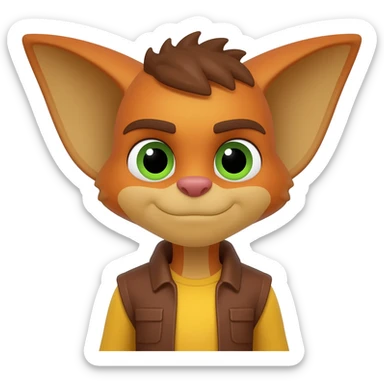 Ratchet the Lombax  sticker