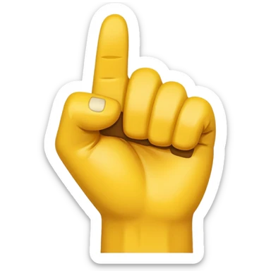 protest emoji sticker