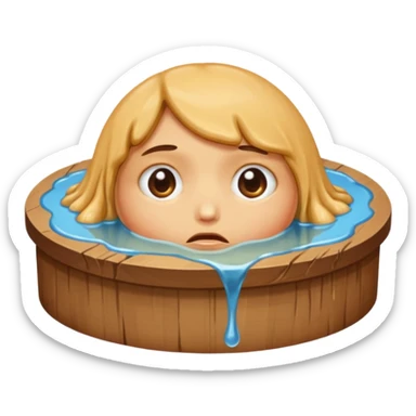 

Emoji 3: Face melting into the table like a puddle.
 sticker