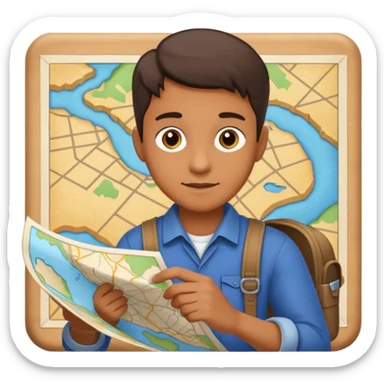 Cartographer sticker