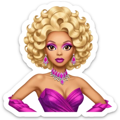 Rupaul sticker