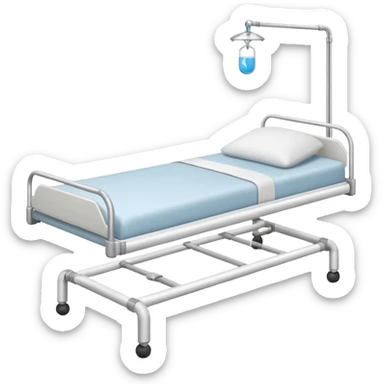 Doctor's table bed sticker