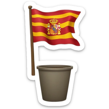 Bandera republicana española sticker