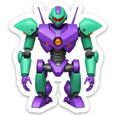 Hace un robot de Evangelion  sticker