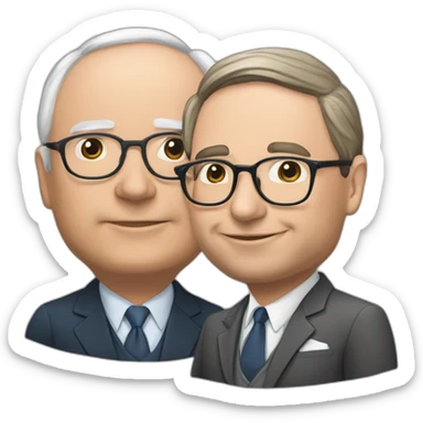 charlie munger and ben graham sticker