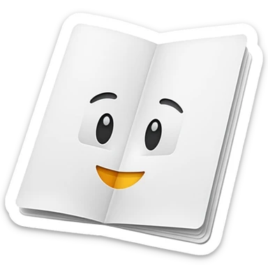 documento carta sticker