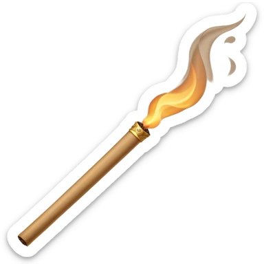 Fragrant incense. sticker