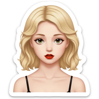 Taylor swift, reputation album era aesthetic sticker